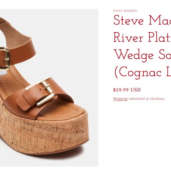 Steve Madden River Platform Sandal - Picture 6 of 6